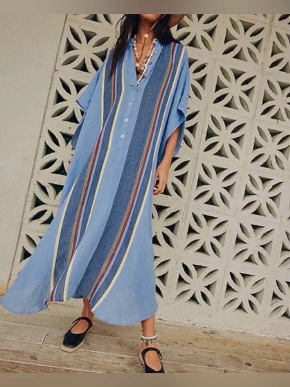 Free People Vacation Mode Kaftan